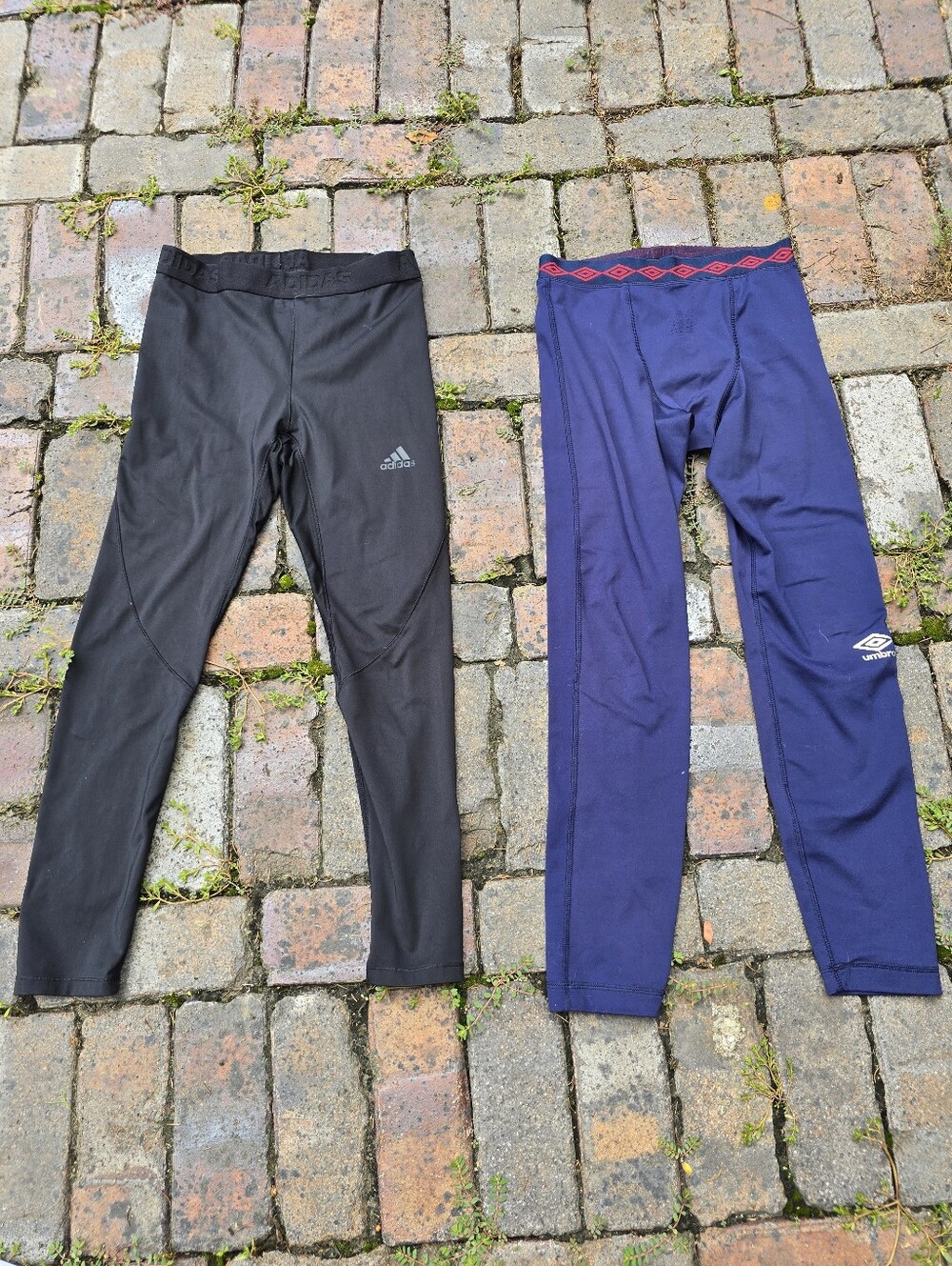 Athletic Leggings LG Base Layers Sports Sporty Adidas Legging Umbro Legging